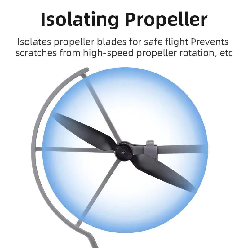 DJI Propeller-Schutz für Air 3 und Air 3S Drohnen in Grau - Bild 3