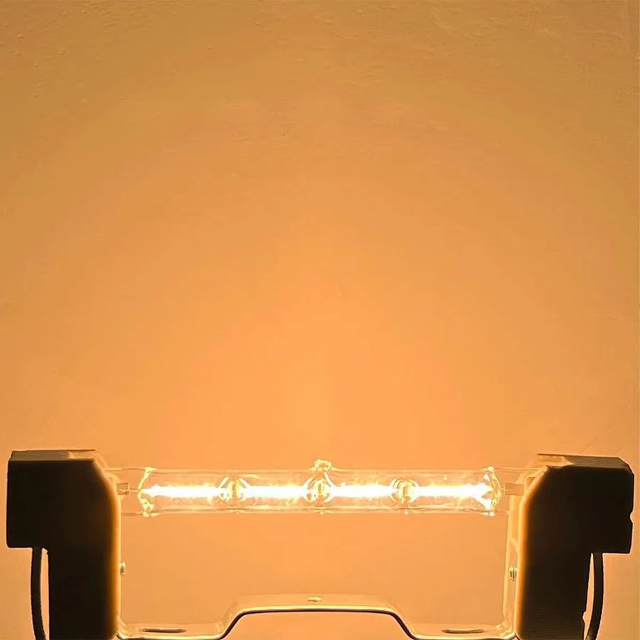 YORYZENG R7s Halogenlampe dimmbar, warmweißes Licht, 100W, Länge: 189 mm - Bild 3