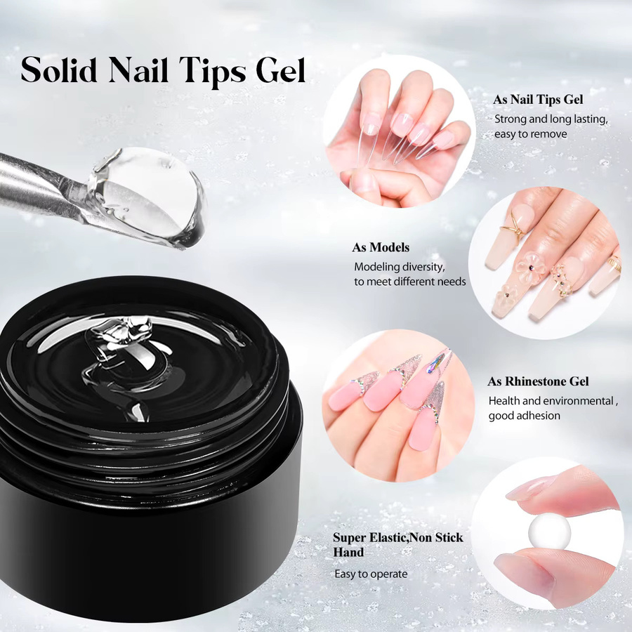 Four Lily Nagelgel Set, Clear, Glänzend, 2 x 10 ml - Bild 3