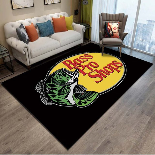 UQIDEHOME Rutschfeste Bodenmatte mit geometrischem Design in Schwarz, B/T: 40 x 60 cm - Bild 1
