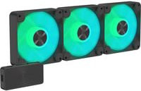 APNX Gehäuselüfter FP1-120-3 Pack, Schwarz, Multicolour - Bild 1