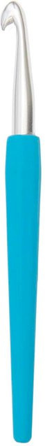 Lana Grossa Häkelnadel mit Soft-Griff in Blau/Multicolor, Durchmesser: 8,00 mm - Bild 1