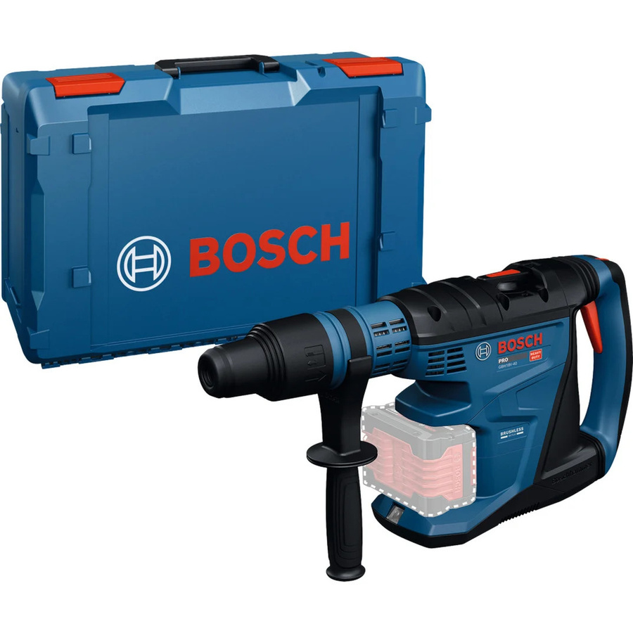 Bosch GBH18V-40 Akku-Bohrhammer in Blau und Schwarz (Solo) - Bild 1