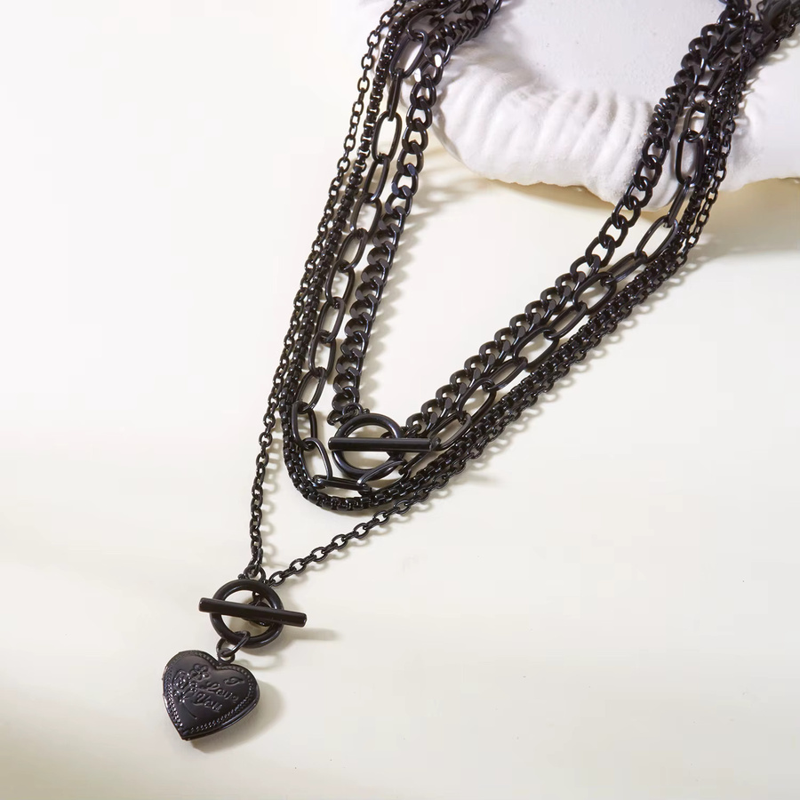 rinhoo Choker Halskette, Schwarz, Metall, Damen, Vintage - Bild 2