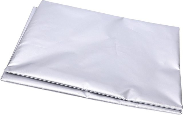 Koogeelife Verdunkelungsvorhang als Schattierstoff für Outdoor und Sonnenschutz, wasserdicht und winddicht, UPF 50+, Farbe: Weiß, B: 145 cm, H: 200 cm - Bild 1