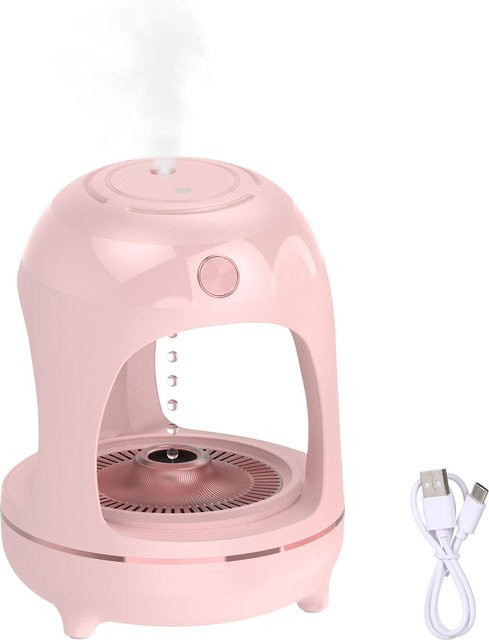 Neoglint Anti-Schwerkraft-Luftbefeuchter mit Nachtlicht und App-Steuerung, Rosa, 700 ml - Bild 1
