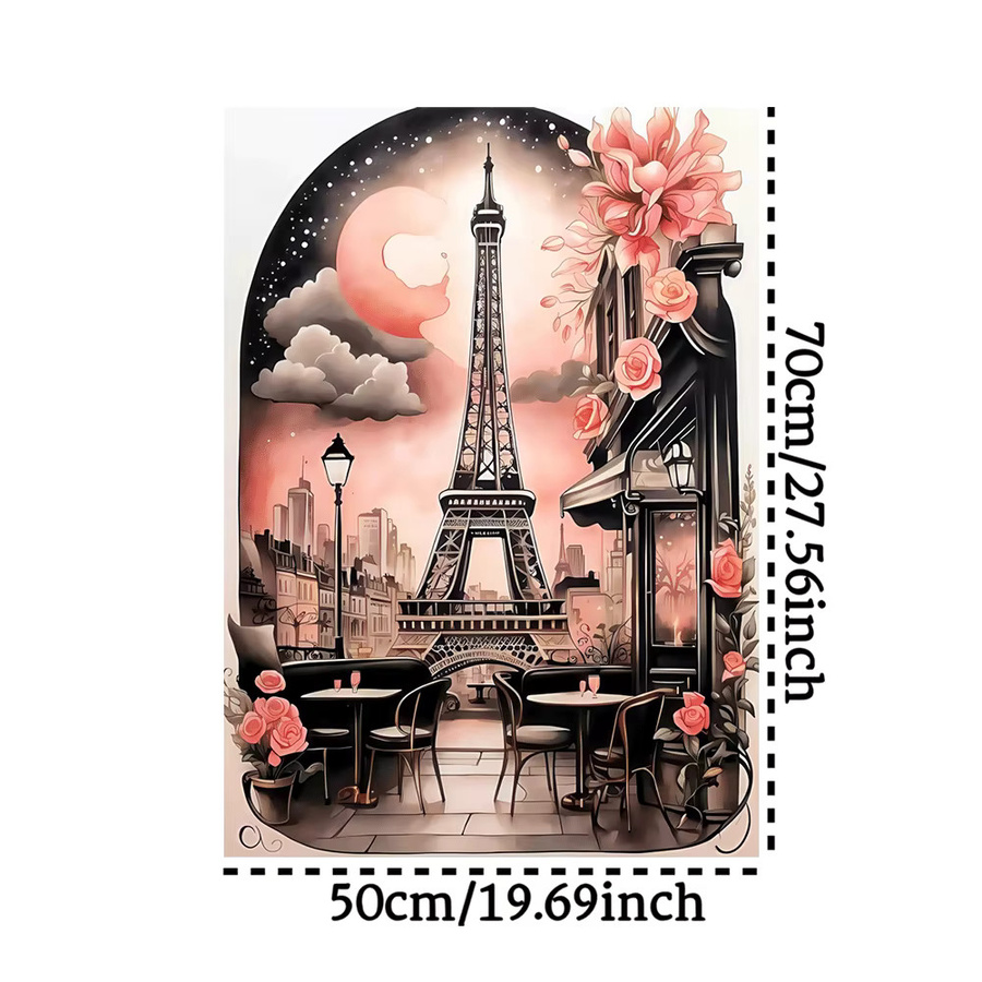 Challengi Eiffelturm Paris Street Scene Puzzle, 1.000 Teile - Bild 3