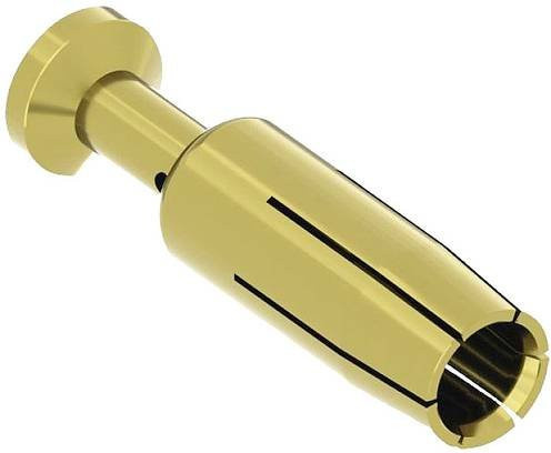 ILME RXF2D 4.0 Buchsenkontakt mit Gold HNM, 4,0qmm, Crimpanschluss, 40A, Farbe: Gold - Bild 1