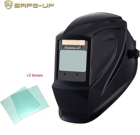 SAFEUP Schweißhelm True Color 4 Arc Sensor 1112 Solar Auto Darkening Schweißmaske für MIG MAG WIG Schweißgeräte