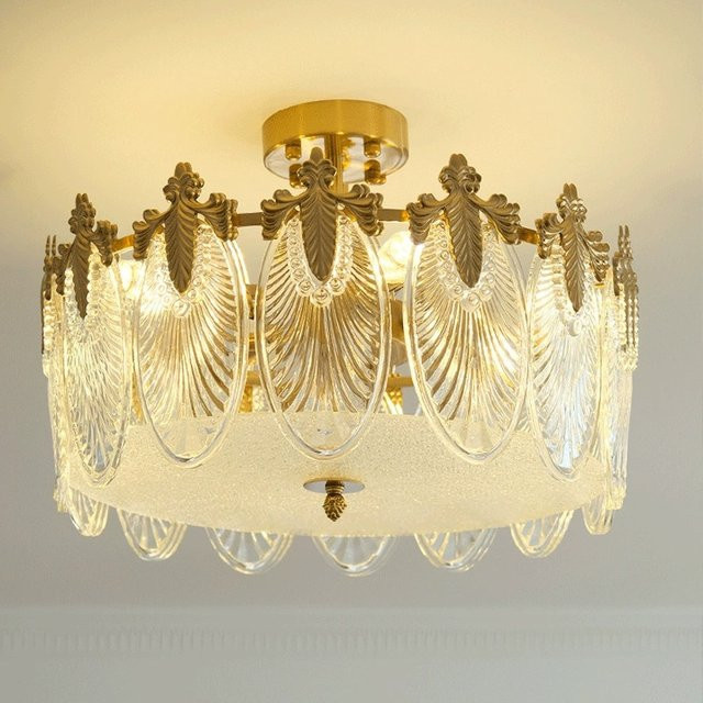 JIANKEXING Moderne Luxuriöse LED-Deckenleuchte in Pfau-Design mit integriertem LED-Licht als Kronleuchter für Wohnzimmer, Schlafzimmer oder Hotel - Bild 1
