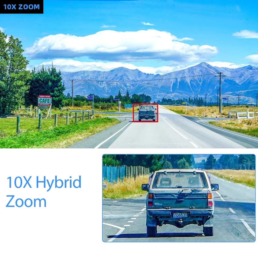 HCVAHDN WLAN 8K PTZ Sicherheitskamera mit 16MP, 10-fach Zoom, Auto-Tracking und Farbnachtsicht für die drahtlose Außen-Videoüberwachung - Bild 3