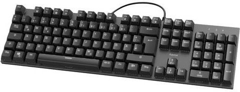 Hama Mechanische Office-Tastatur MKC-650 USB QWERTZ Schwarz Anthrazit - Bild 1