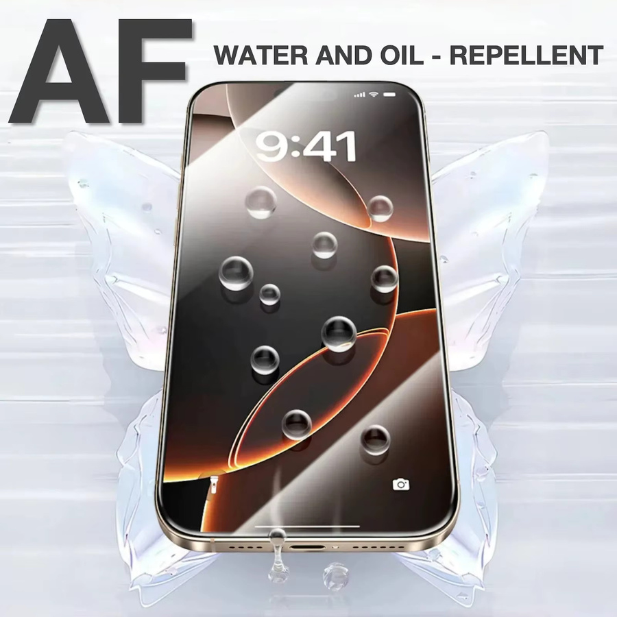 3er-Pack HD Panzerglas Displayschutzfolie für iPhone 17 16 15 14 13 Pro Max XS XR, transparent, kratzfest und anti-fingerabdruckbehaftet - Bild 3