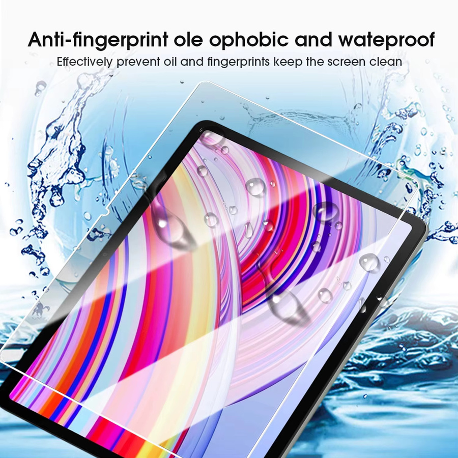 Staubfreier Displayschutz aus gehärtetem Glas für Xiaomi Pad 7, Pad 7 Pro, Redmi Pad Pro und weitere Modelle, transparent - Bild 5