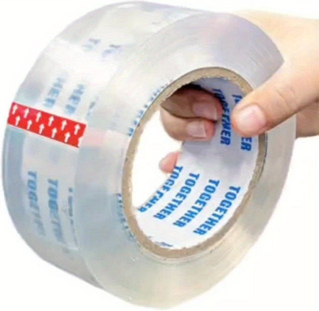 Transparentes Verpackungsband als Rollen-Versandband aus Kunststoff - Bild 1