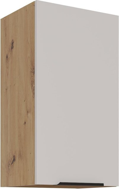 Küchen Hängeschrank SOLANO in Kaschmir Beige mit Einlegeböden, Breite: 40 cm - Bild 1