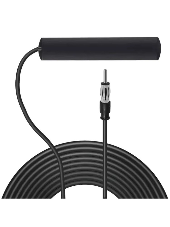 QXNY Universal FM-Antenne mit Signalverstärker für Auto, Boot und RV, Schwarz, Länge: 3 m - Bild 6