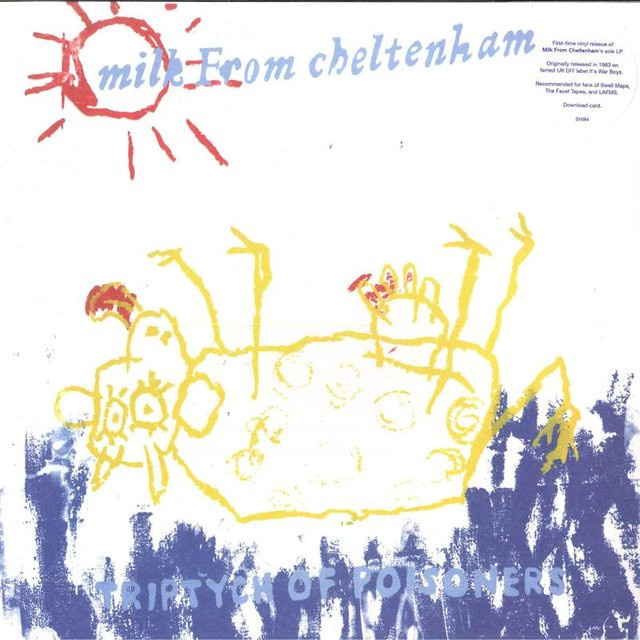 Milch aus Cheltenham - Triptychon der Giftmischer von Superior Viaduct, LP Schallplatte, US Rock, Gelb, 2015 - Bild 1