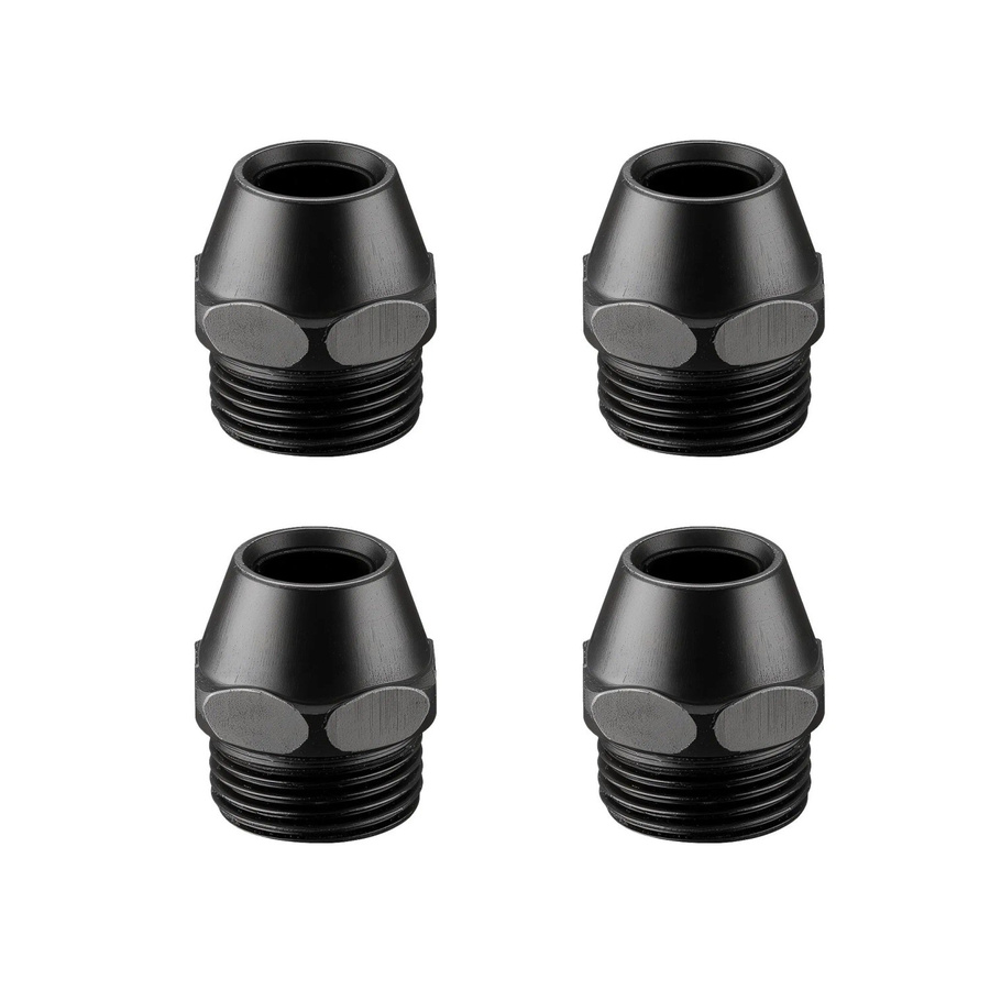 Wiltec Ersatzdüsen Set für Verputzmaschinen, 4er Set, 8 mm, Schwarz - Bild 2