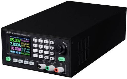Joy-it JT-RD6006-C-B Labornetzgerät Schwarz, 2 Ausgänge, programmierbar und fernsteuerbar, 0 - 60V, 0 - 6A, 360W - Bild 1