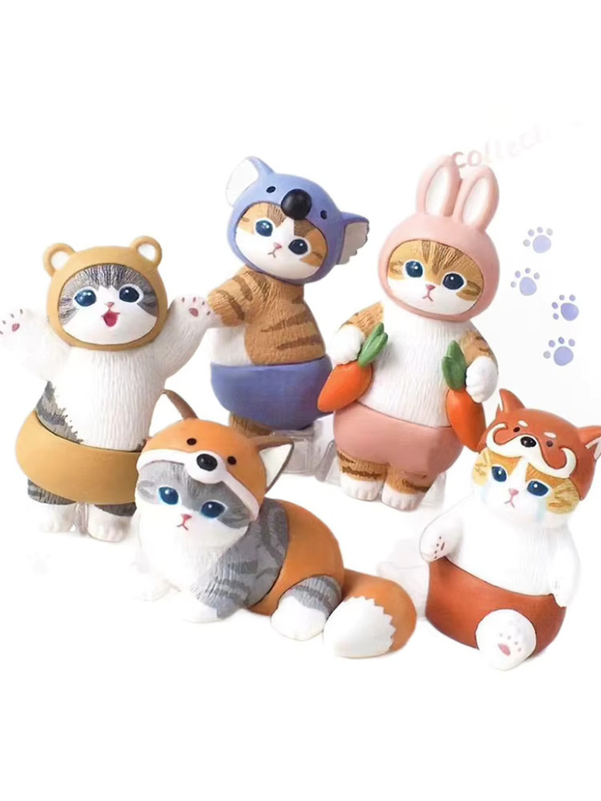 KITAN Mofusand Japanische Garnelenkatze Blindbox, Tiere - Bild 3