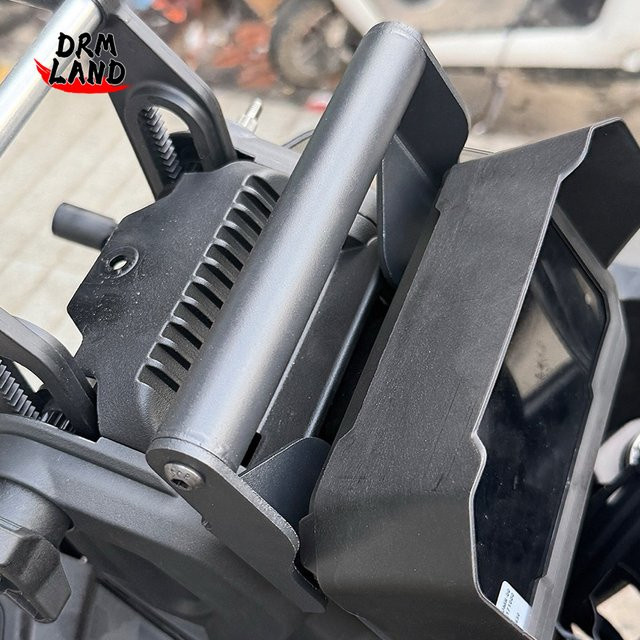 Motorrad Navigationshalterung und GPS Halterung für CFMOTO 700MT 2025 in Schwarz - Bild 1