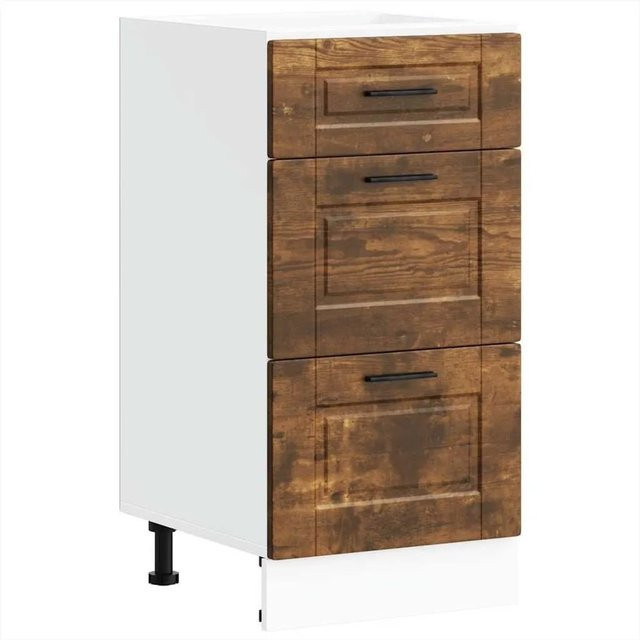Küchenunterschrank DELUKE SAMU in Räuchereiche mit Schublade, B/T/H: 40 x 46 x 81,5 cm - Bild 1