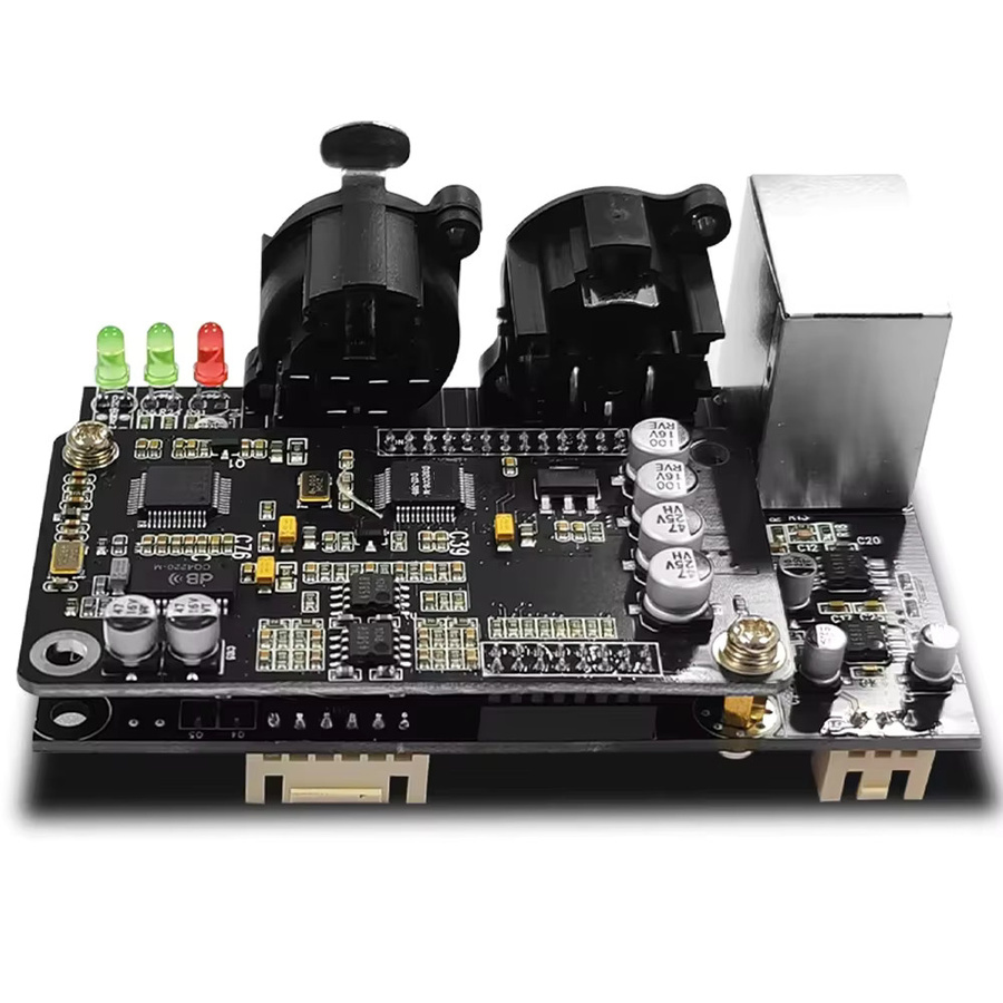 ShennDare CQ380 DSP Modul Digitaler Audio Prozessor 2 In 4 Out FIR Filter 96kHz in Schwarz für professionelles Lautsprecher Management - Bild 3