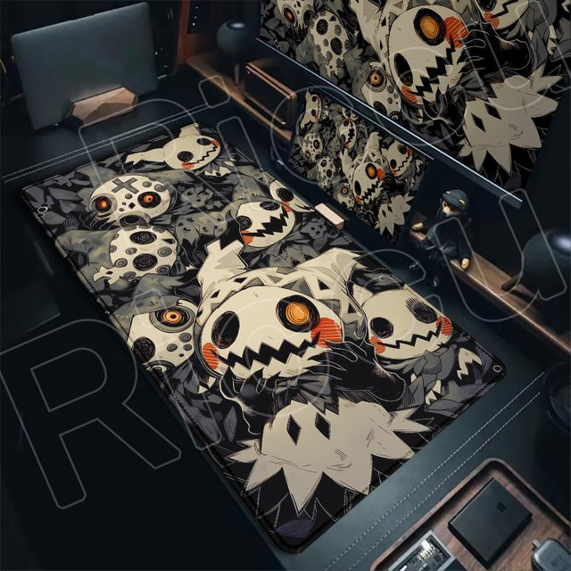 Potdemiel XXL Mauspad Pokemon Mimikyu Schreibtischunterlage in Multicolour - Bild 1