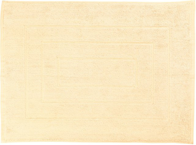 PULSIVA Badematte Mars aus Baumwolle, Gelb, 5er Pack, Breite: 50 cm, Länge: 70 cm - Bild 1
