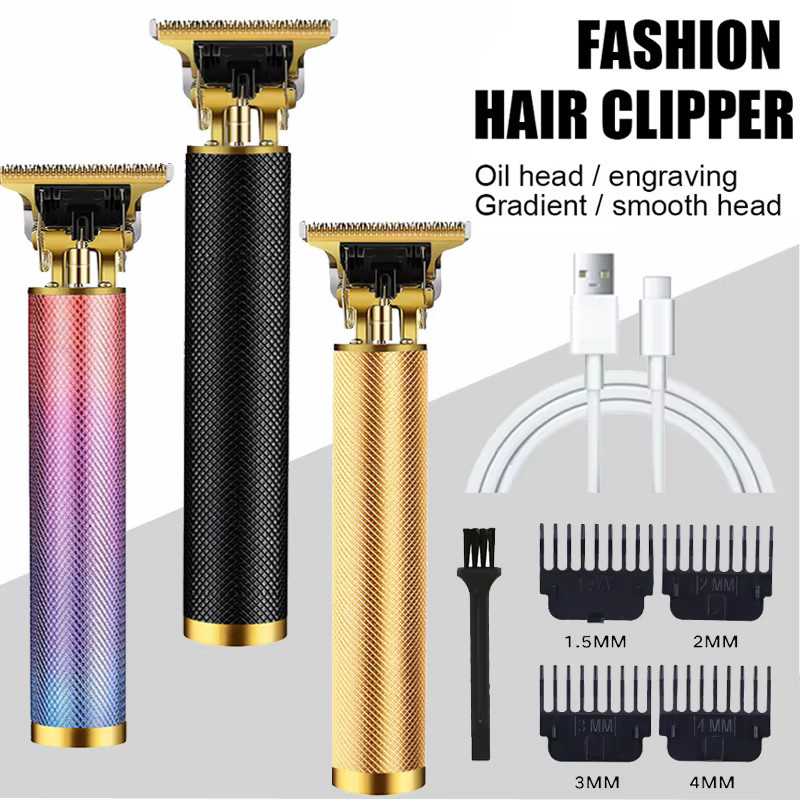 XMSJ Haarschneidemaschine, Gold, für Herren, Bart- und Körperhaar-Trimmer - Bild 2
