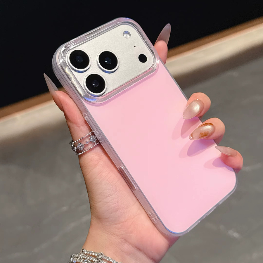 Stoßfeste Handyhülle in Candy-Farben für iPhone 11 bis iPhone 17 Pro Max, harte Rückseite in Multicolour - Bild 3