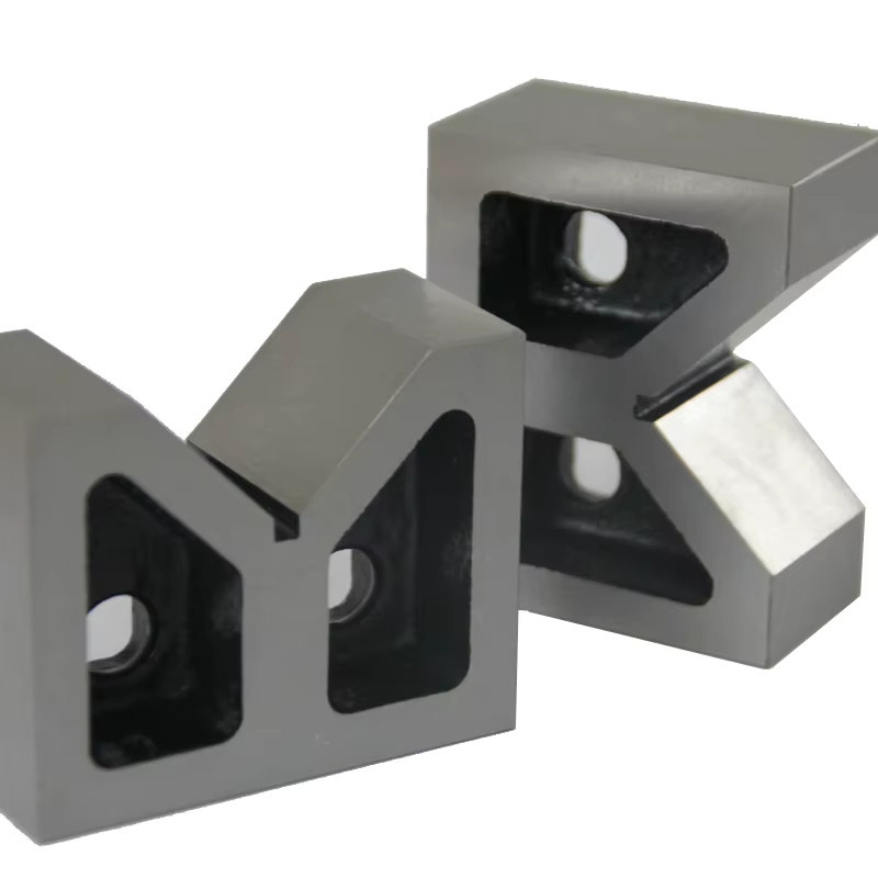 ETOPOO V-Block aus Gusseisen Typ B, 90 Grad Messgerät, Grau, 4 Zoll - Bild 2
