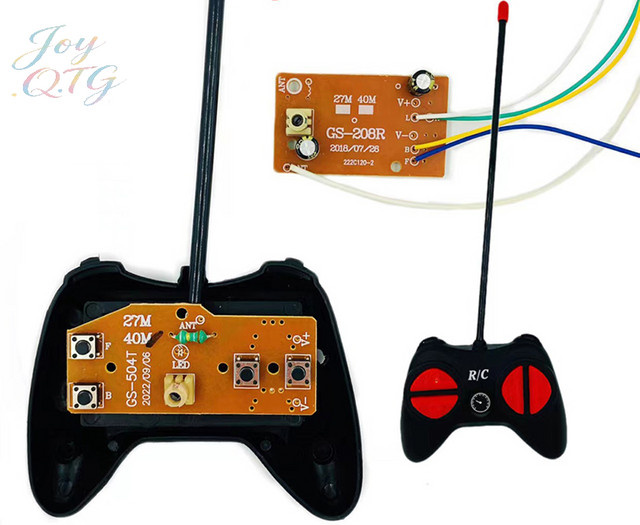 ZTOYL RC Fernbedienung 40MHz, Sender- und Empfängerplatine, Funksystem mit Antennenset - Bild 1