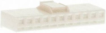 Molex Buchsengehäuse-Kabel Weiß, 11 Polzahl, Rastermaß: 3.50 mm - Bild 1
