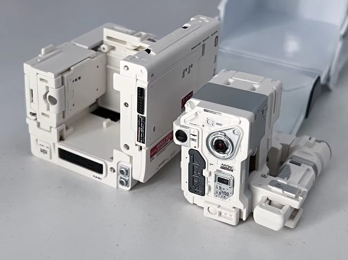 Bandai Ib-06 550c & 550w Deformation Roboter, Actionfigur, Umwandlung in Mecha und Würfel - Bild 2