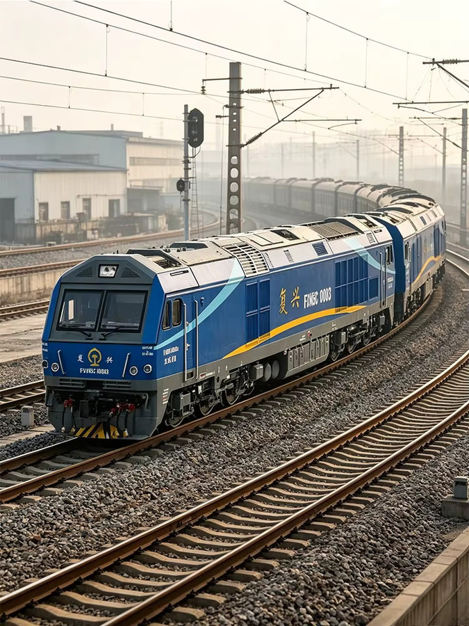 Changming Ntype FXN5C Diesellokomotive, Simulationsmodell, 1:160 (Spur N), DC Multi-Modus - Bild 5