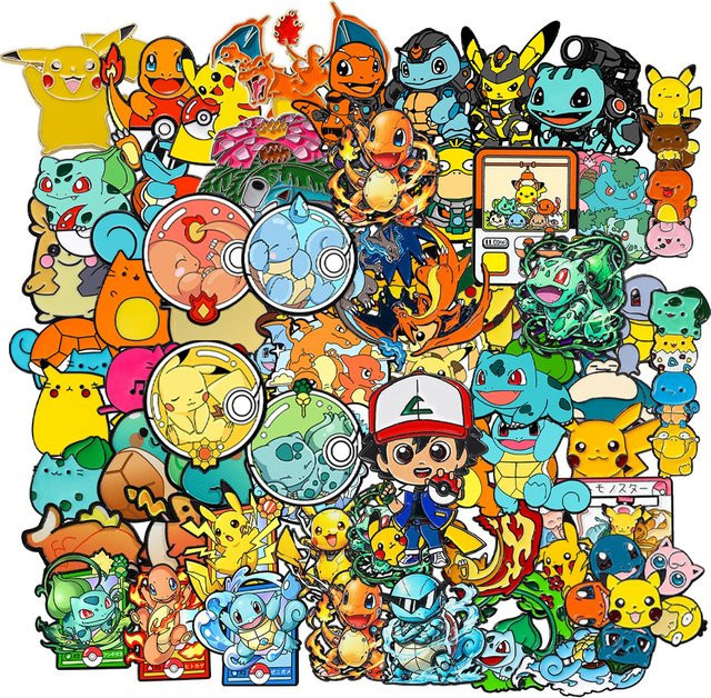 Bandai Broschen Abzeichen, Anime Cartoon, Kinder - Bild 1
