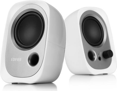 Edifier R12U Aktive PC-Lautsprecher in Weiß mit 4 Watt Gesamtleistung - Bild 1
