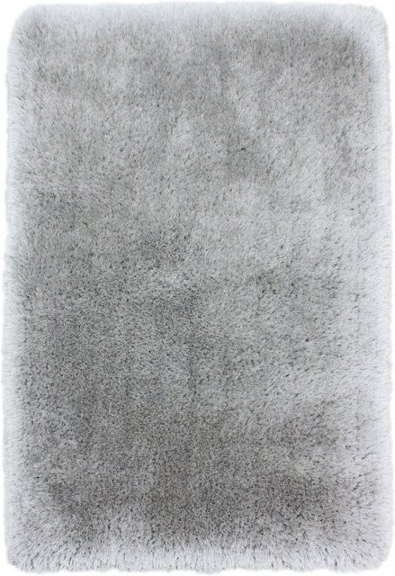 Kadima Design Shaggy Teppich uni Silber B: 120 cm, T: 170 cm - Bild 1