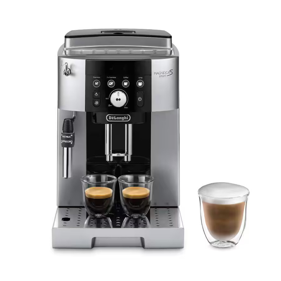 De'Longhi Magnifica S Smart ECAM250.23.SB Kaffemaschine in Silber mit integriertem Mahlwerk für die Tischaufstellung - Bild 2