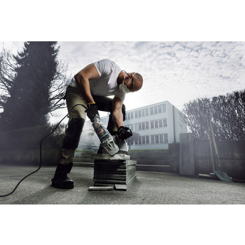 Metabo Winkelschleifer WE 22-230 MVT mit 2200 W und 6600 U/min in Rot Grün Schwarz - Bild 2