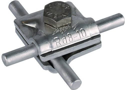 DEHN MV-Klemme 390 051 aus Aluminium in Silber - Bild 1