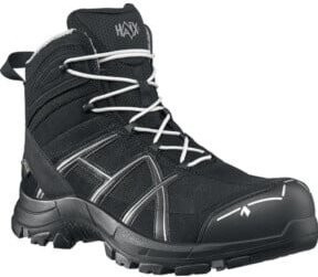 HAIX Sicherheitsstiefel Black Eagle 40.1 Mid S3 in Schwarz-Silber, Größe 41 - Bild 1