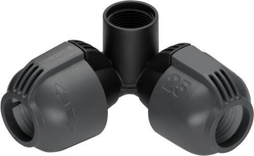 Gardena Sprinklersystem Winkelstück mit 3/4 Zoll Innengewinde und Quick & Easy Verbindungstechnik - Bild 1
