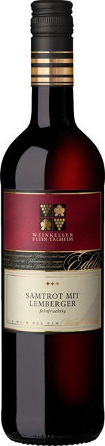 Genossenschaftskellerei Heilbronn Rotwein Lemberger Württemberg 2023, 0,75 l - Bild 1