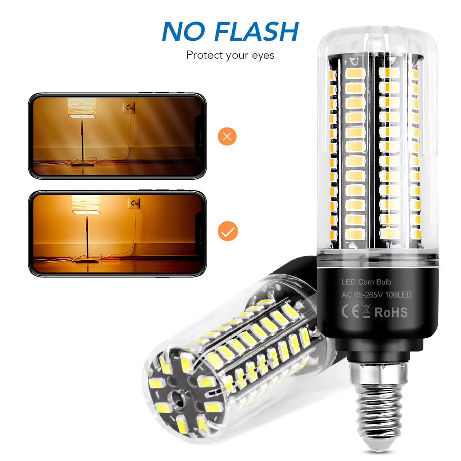 CanLing LED Mais Glühbirne 30W E27 Weiß CCT Kaltweiß/Warmweiß - Bild 3