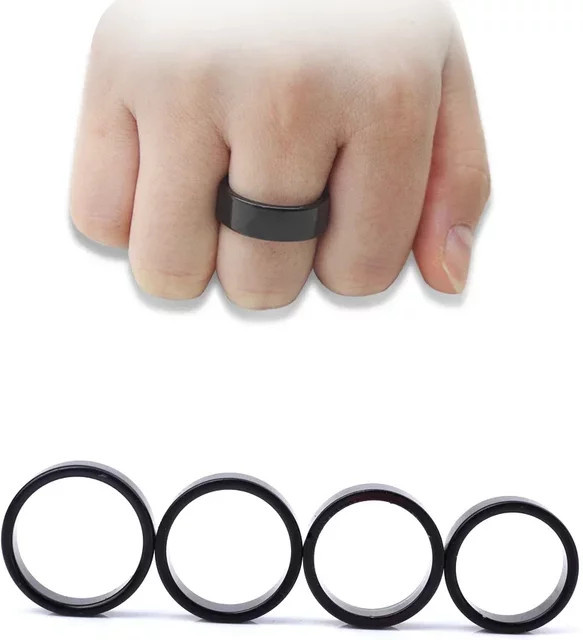 Murphy's Magic Schwarzer magnetischer Ring, Zauberzubehör - Bild 1