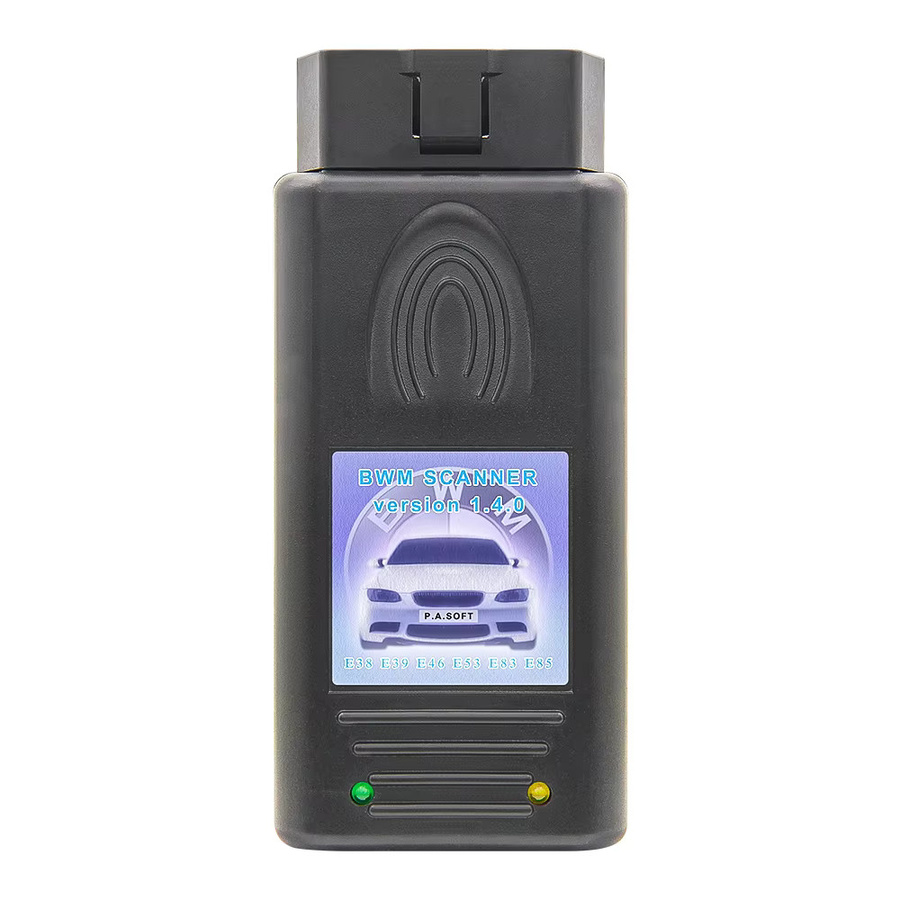 JFIND BMW OBD2 Diagnosegerät 1.4.0 Codeleser mit USB FT232RL Chip in Schwarz - Bild 3