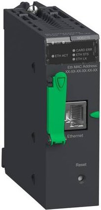 Schneider Electric BMXNOE0110 Erweiterungsmodul mit Ethernet/LAN in Schwarz - Bild 1